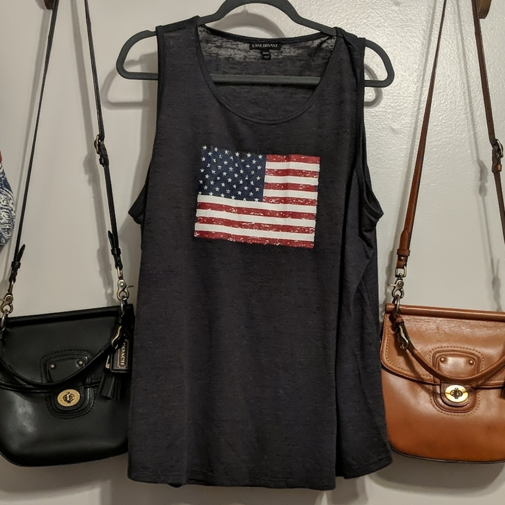 USA Flag tank: Lane Bryant